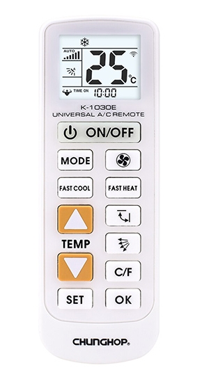 GHUNGHOP-K-1030E пульт для кондиционеров. универсальный
