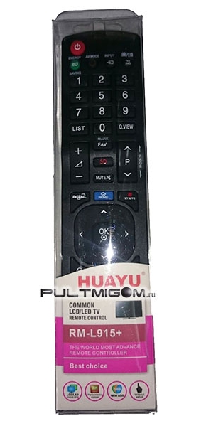 Пульт Huayu LG RM-L915+