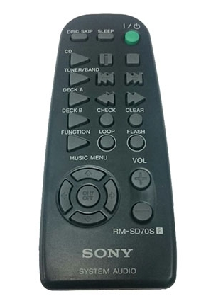 Оригинальный пульт SONY RM-SD70S