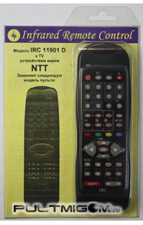 Пульт IRC 11901D NTT 