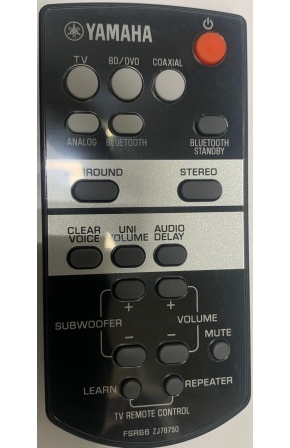 Оригинальный пульт Yamaha FSR66 ZJ78750