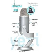 YETI Ultimate (серебро) микрофон